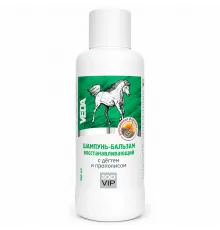 Veda restorative horse shampoo-balm with birch tar and propolis 500 ml (Bərpaedici At Şampun-Balzamı, Ağcaqayın Qətranı və Propolis ilə)