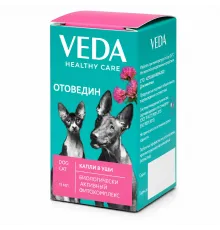 Veda Otovedin ear drops for cats and dogs 15 ml (Pişik və itlər üçün qulaq damcısı)