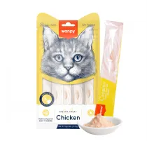 Wanpy Cat creamy treat with chicken 15 q (5 pieces)