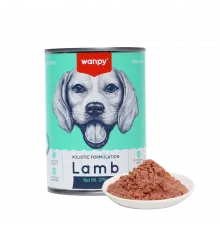 Wanpy Dog canned wet food with lamb 375 q (Паштет из ягненка)