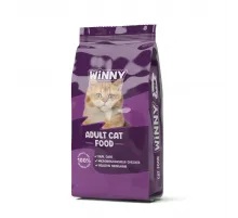 Winny adult cat dry with beef (Mal əti)
