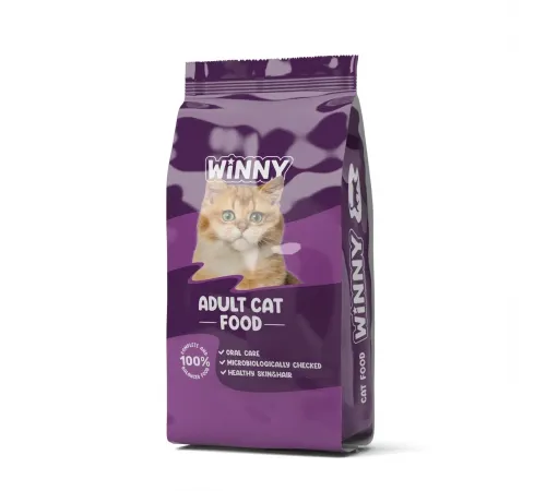 Winny adult cat dry with beef (Mal əti)