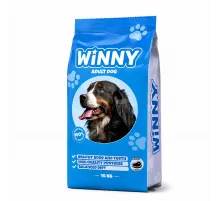 Winny adult dog dry with beef 10 kg