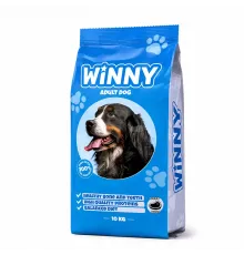 Winny adult dog dry with beef 10 kg