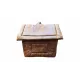 Zoomir pet house «EV AÇILAN DAMLA», 40x40x35 cm (Brown)
