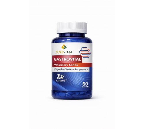 Zoovital gastrovital cat and dog digestive system suplement  60 tab. (ЖКТ)