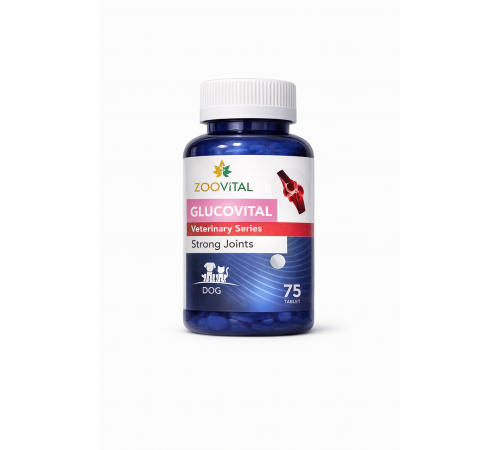 Zoovital glucovital cat and dog strong joints 75 tab.